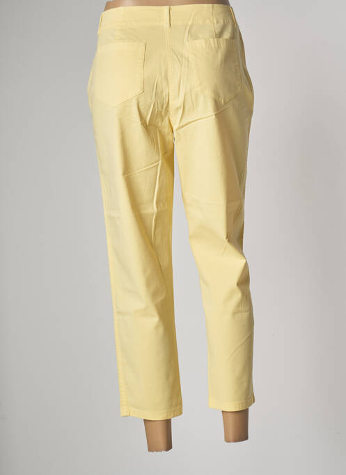 Pantacourt stretch taille normale jaune PENNYBLACK femme