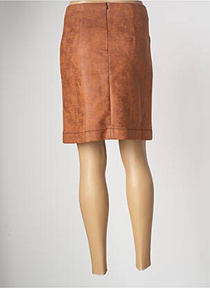 Jupe courte poches orange LO! LES FILLES femme