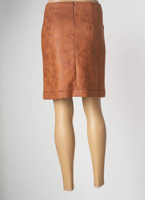 Jupe courte poches orange LO! LES FILLES femme
