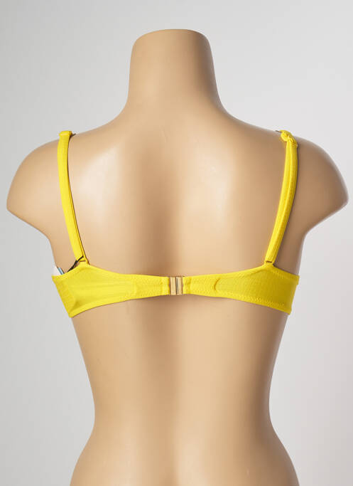 Haut de maillot de bain jaune MARIE JO pour femme