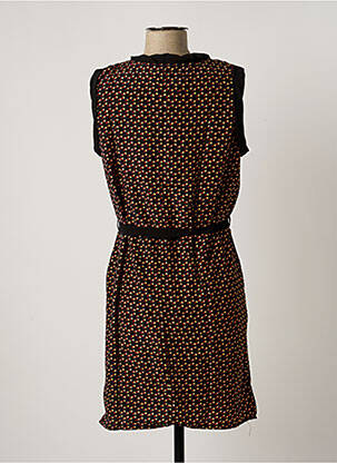 Robe courte sans manche sans manche rouge ARELINE femme