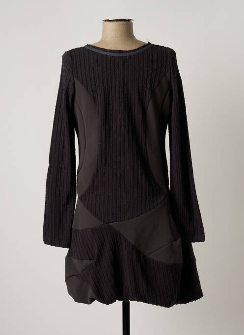 Robe mi-longue gris ARELINE femme