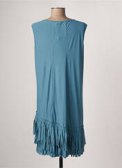 Robe mi-longue bleu ARELINE pour femme seconde vue