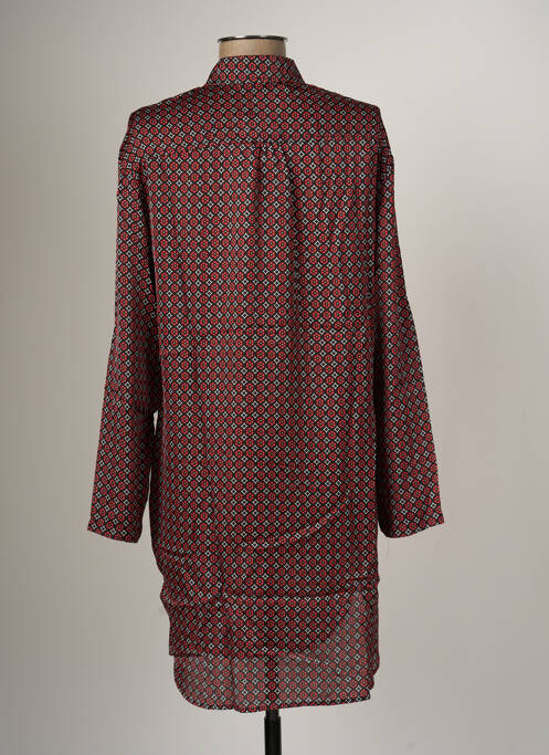 Tunique manches longues orange ARELINE pour femme