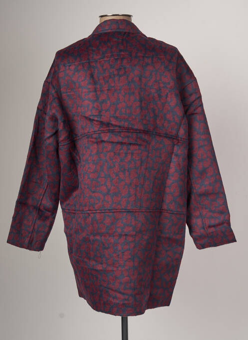 Manteau court bleu ARELINE pour femme