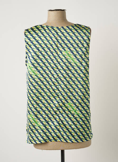 Top vert ARELINE pour femme