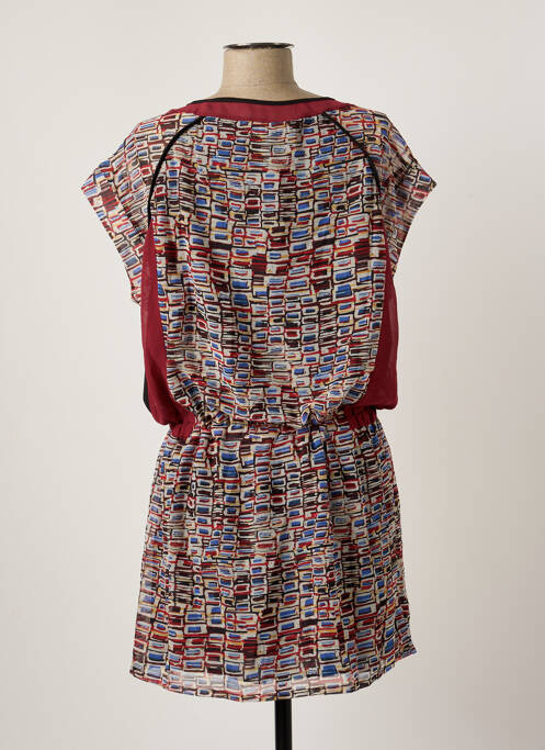 Robe courte rouge ARELINE pour femme