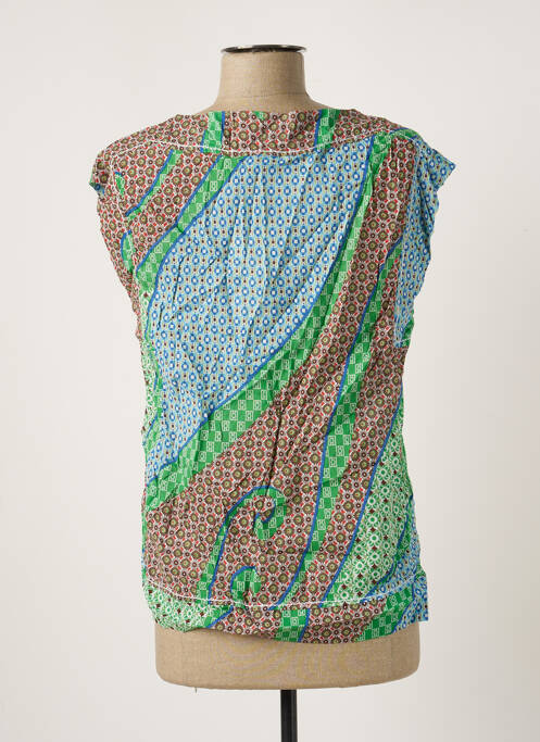 Top marron ARELINE pour femme