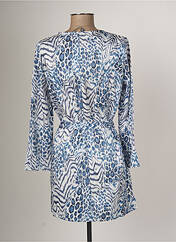 Robe courte bleu ARELINE pour femme seconde vue