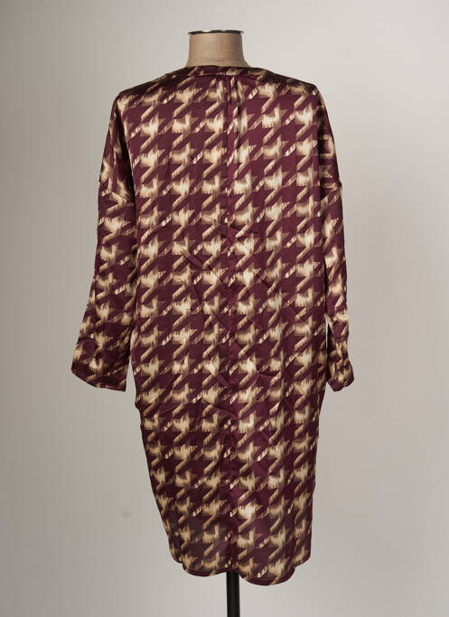 Robe courte violet ARELINE femme