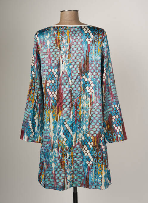 Robe courte bleu ARELINE pour femme