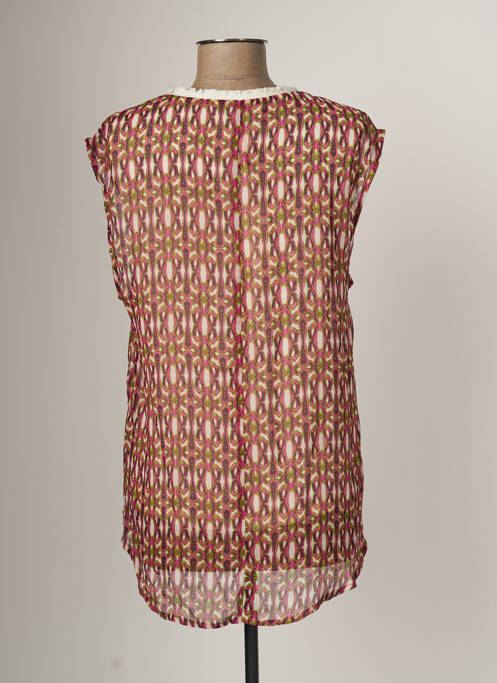 Tunique manches courtes rose ARELINE pour femme