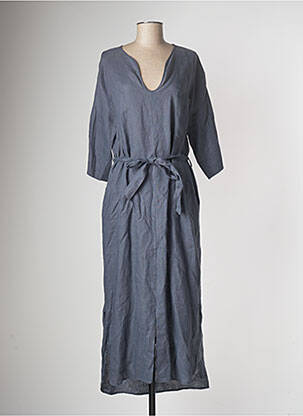 Robe longue gris LE BOUDOIR D'EDOUARD pour femme