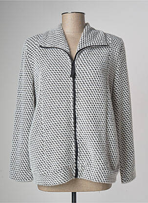 Veste casual blanc EGATEX pour femme