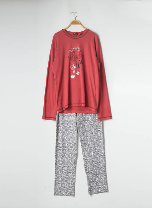 Pyjama rouge SOY pour homme