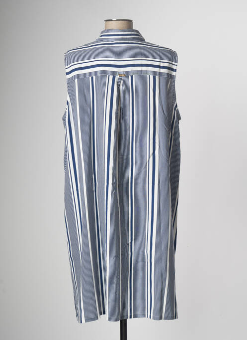 Robe mi-longue bleu EGATEX pour femme