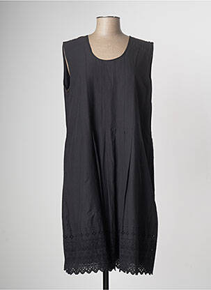 Robe mi-longue noir AGATHE & LOUISE pour femme