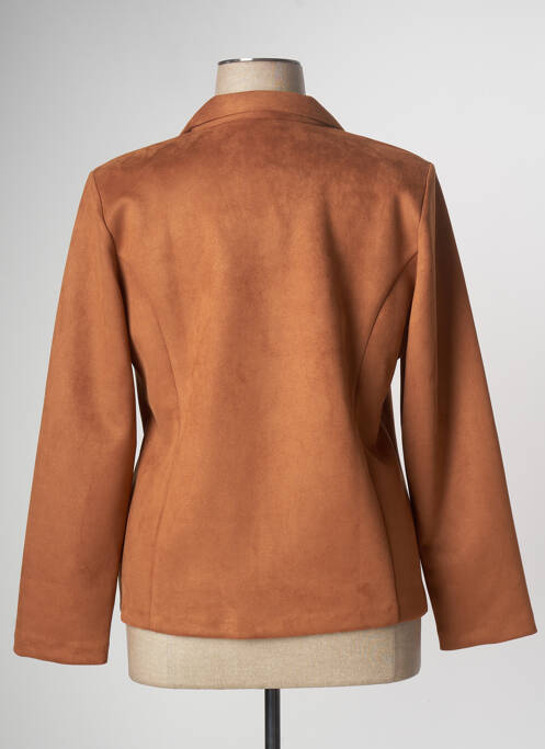 Veste casual marron GEVANA pour femme