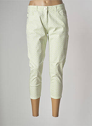 Pantacourt stretch vert AGATHE & LOUISE femme
