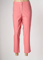 Pantalon 7/8 rose FELINO pour femme seconde vue