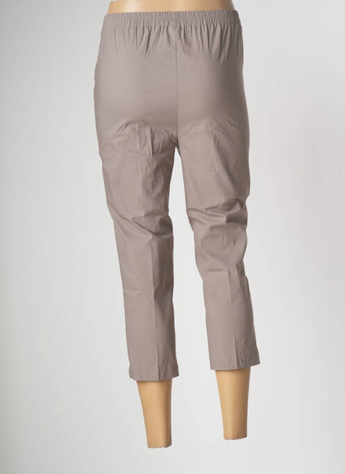 Pantacourt marron GEVANA pour femme