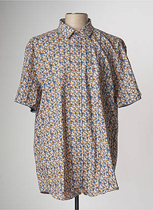 Chemise manches courtes bleu JUPITER pour homme