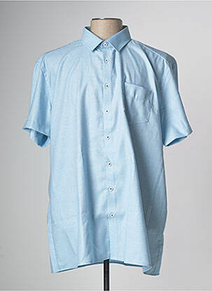 Chemise manches courtes bleu JUPITER pour homme