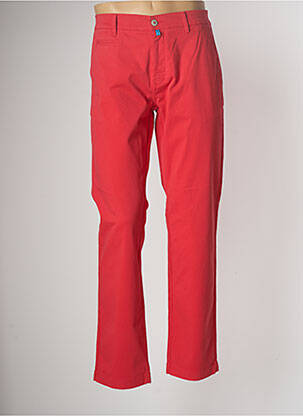 Pantalon chino rouge PIERRE CARDIN pour homme
