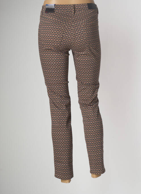 Pantalon 7/8 stretch taille basse gris TONI DRESS femme