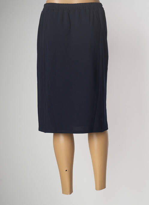 Jupe mi-longue bleu GEVANA pour femme