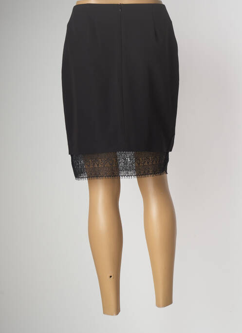 Jupe mi-longue noir PAUSE CAFE pour femme