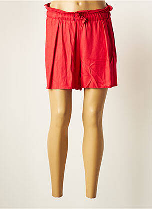 Short taille haute taille haute rouge J&JOY femme