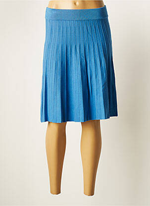 Jupe mi-longue bleu ROYAL FASHION pour femme
