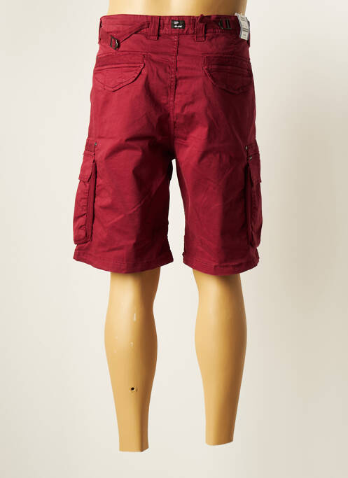 Bermuda rouge J&JOY pour homme