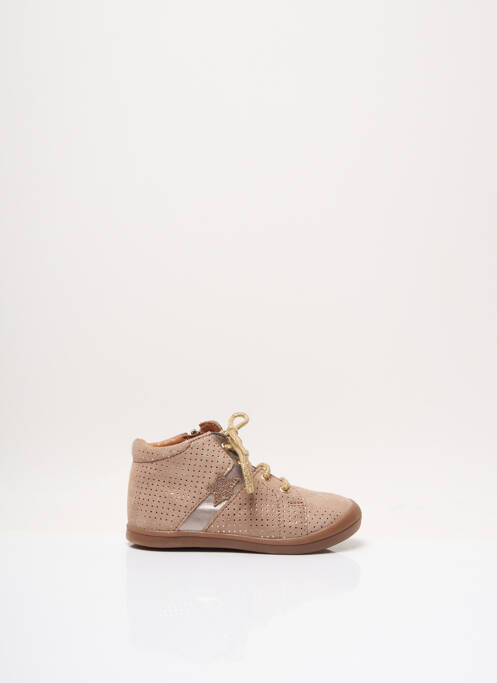 Baskets marron GBB pour fille