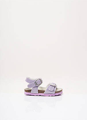 Sandales/Nu pieds violet GOLDSTAR pour fille