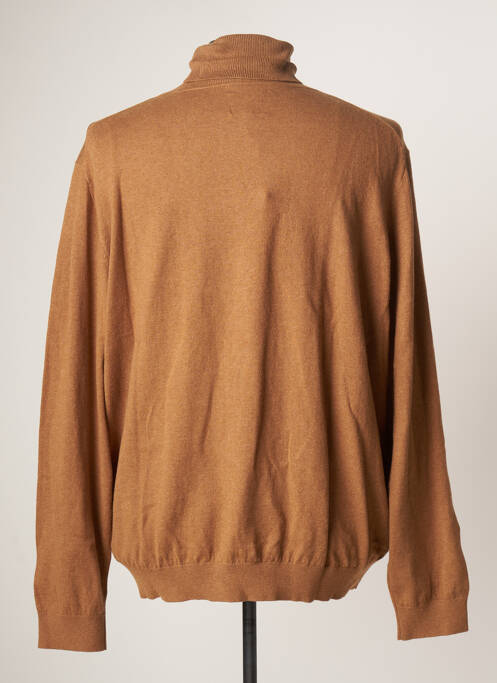 Pull col roulé marron CAMBRIDGE pour homme