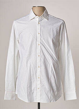 Chemise manches longues blanc CAMBRIDGE pour homme