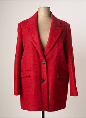 Manteau court rouge DIANE LAURY pour femme