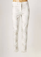 Pantalon slim beige JULIE GUERLANDE pour femme seconde vue