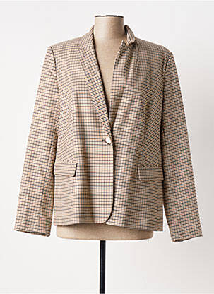 Blazer poches beige JULIE GUERLANDE femme