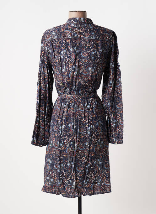 Robe mi-longue bleu JULIE GUERLANDE pour femme