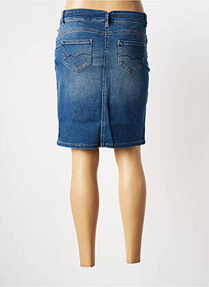 Jupe courte poches bleu JULIE GUERLANDE femme