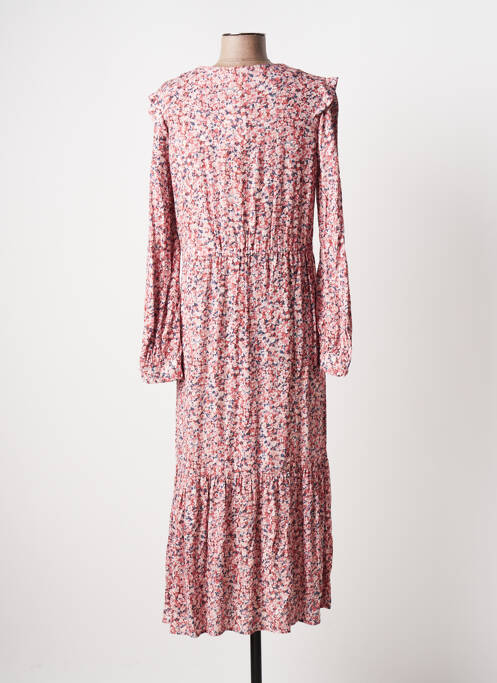 Robe longue rose C'EST BEAU LA VIE pour femme