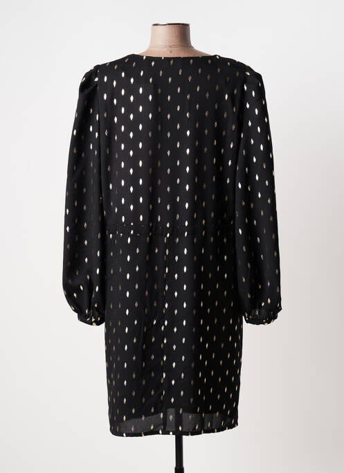 Robe mi-longue noir C'EST BEAU LA VIE pour femme