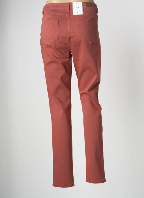 Pantalon slim orange C'EST BEAU LA VIE pour femme