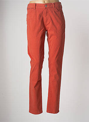 Pantalon slim orange C'EST BEAU LA VIE femme