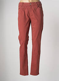 Pantalon slim rouge C'EST BEAU LA VIE femme