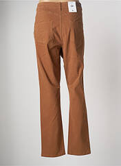 Pantalon slim marron C'EST BEAU LA VIE pour femme seconde vue