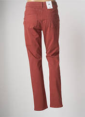 Pantalon slim rouge C'EST BEAU LA VIE pour femme seconde vue